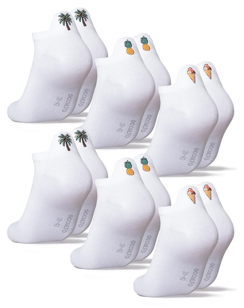 Occulto Damen & Herren Motiv Sneaker Socken 3-6er Pack Produktbild 
