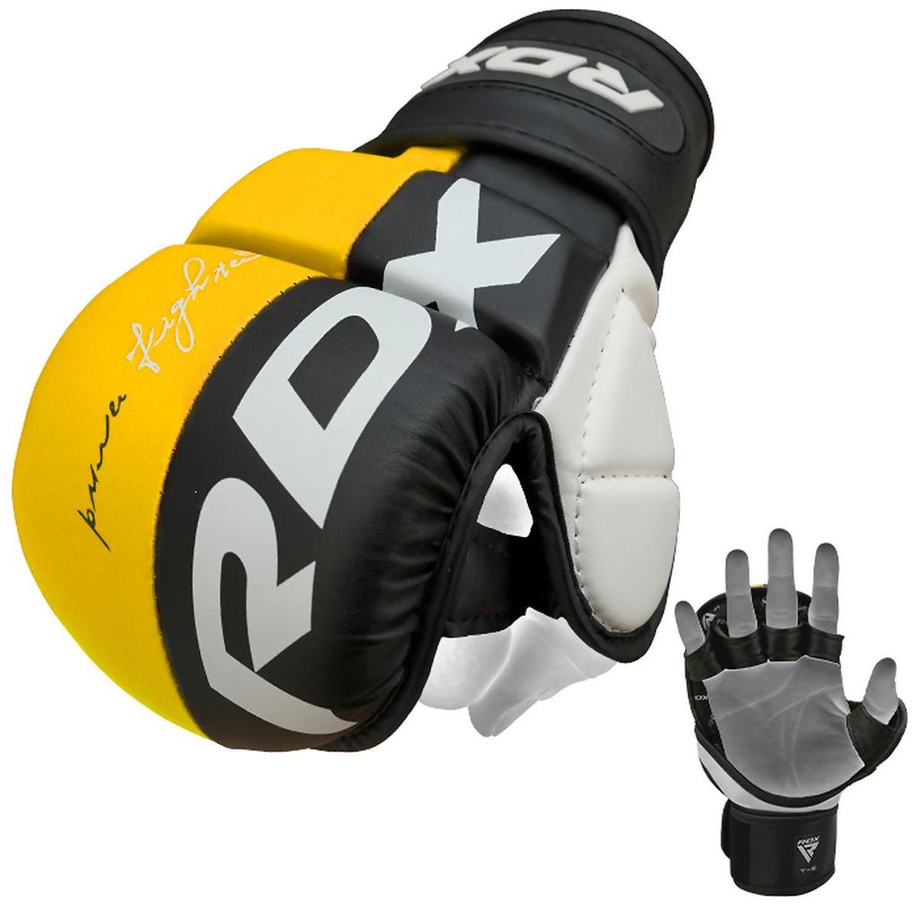 RDX T6 MMA Handschuhe Sparring in Kunstleder 7oz Produktbild 