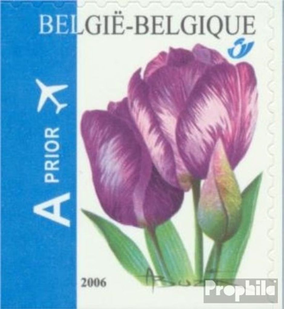 Briefmarken Belgien 2006 Mi 3600Eu (kompl.Ausg.) postfrisch Blumen