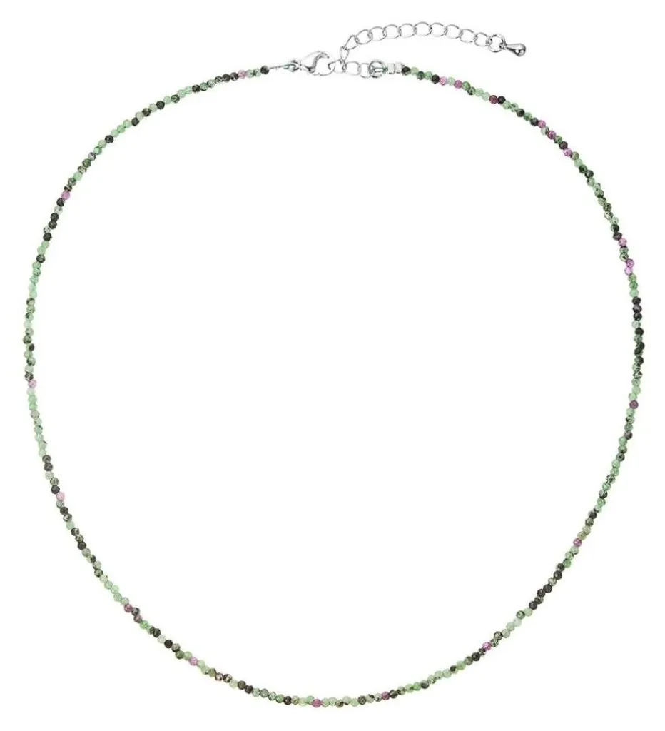 Collier agate véritable 42012.3 Agate - Perles de qualité supérieure