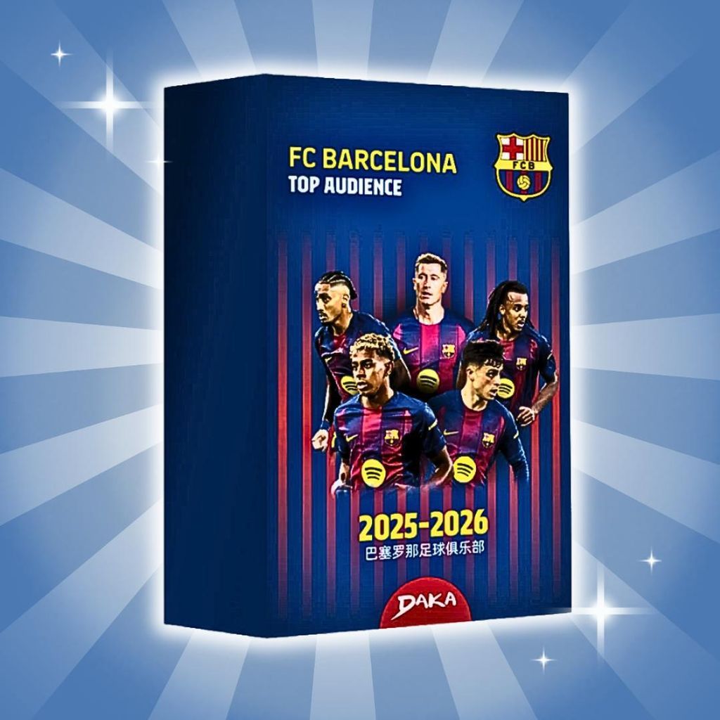 Daka 2025–26 FC Barcelona Top Audience – Hobby Box | Produktbild 