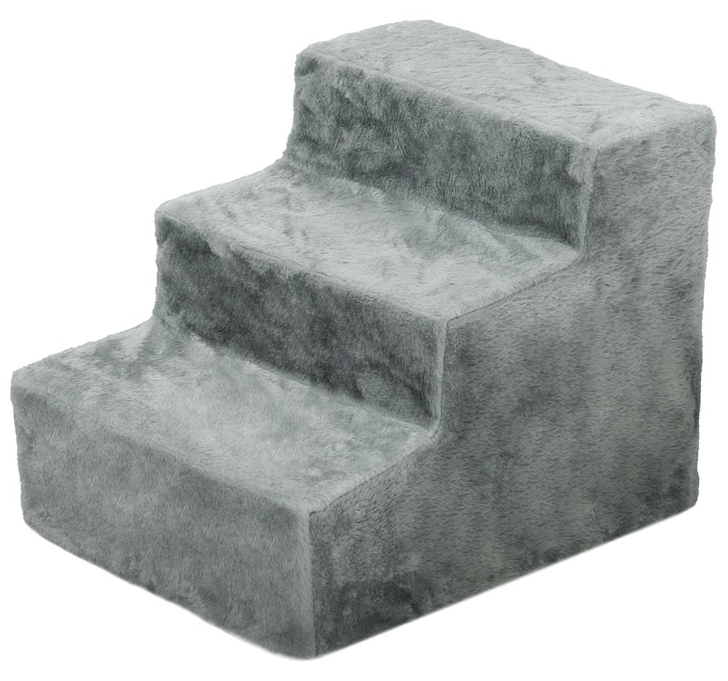 PawHut Hundetreppe 3-stufige 35 cm Haustiertreppe mit Produktbild 