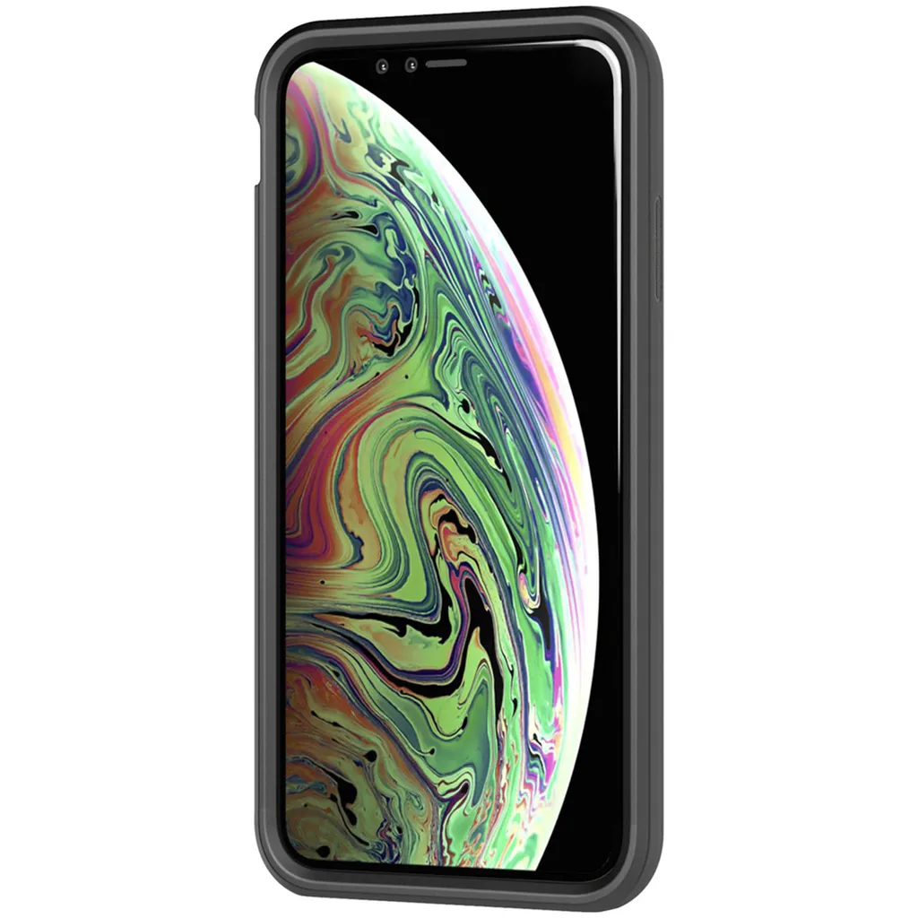 Coque de Protection iPhone Xs Max Tech21 Noire - Étui Antichoc Premium - 4