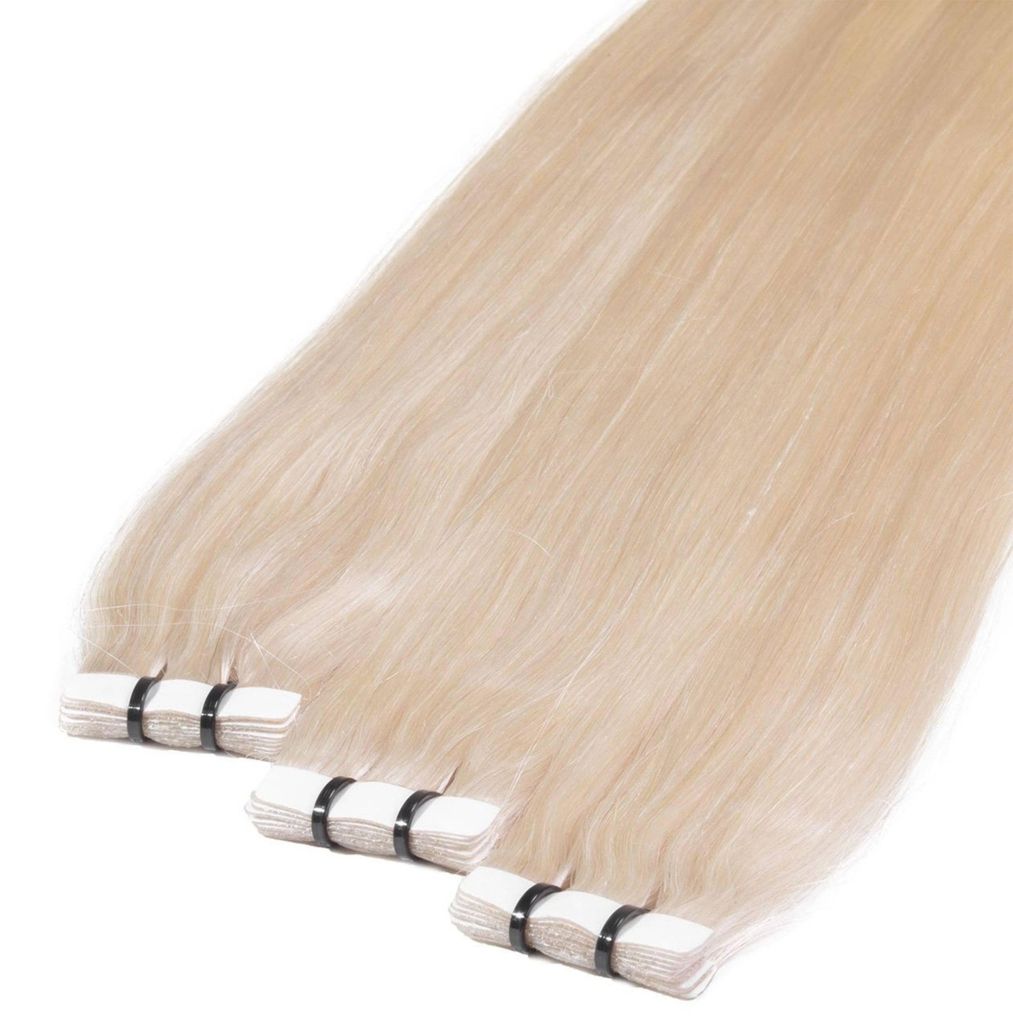 Tape Extensions Premium prírodné vlasy #10/0 svetlo blond Obrázok produktu 