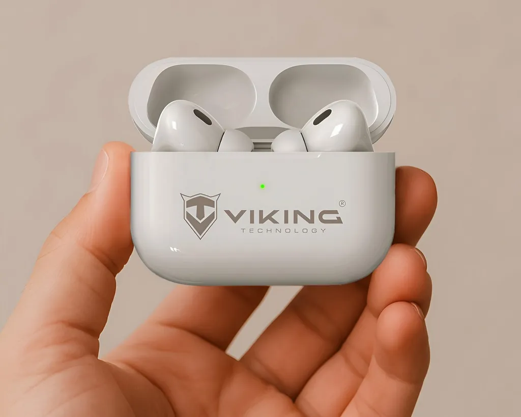 Viking VPRORT Bianche: Cuffie Bluetooth Eleganti con Microfono - 8