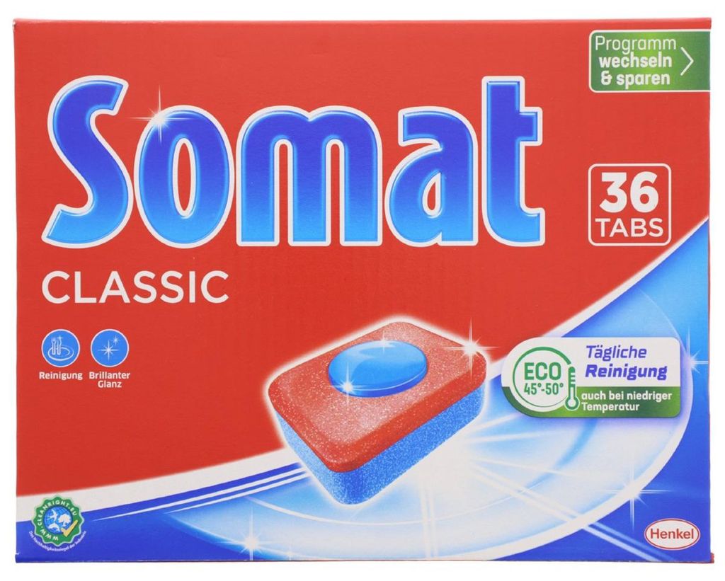 Somat Classic Spülmaschinen Tabs 36 Stück für eine Produktbild 