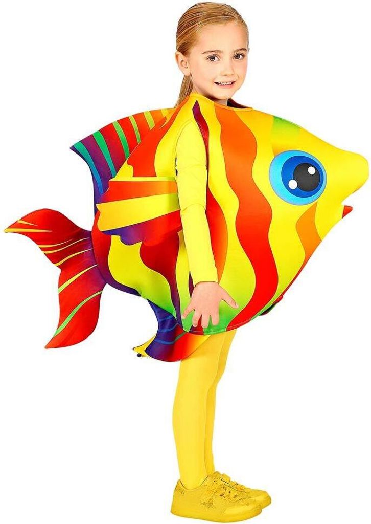 Kinderkostüm Fisch 116/128 Produktbild 