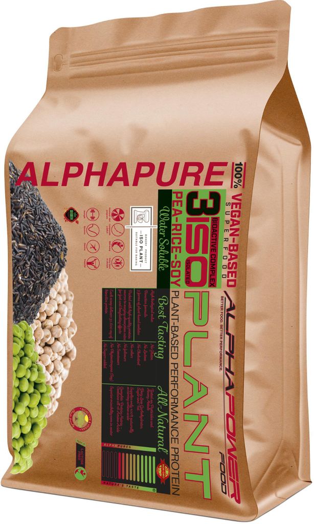Veganes Proteinpulver 2 kg Dose Pflanzliches Eiweiss Muskel Power VANILLA CREAM