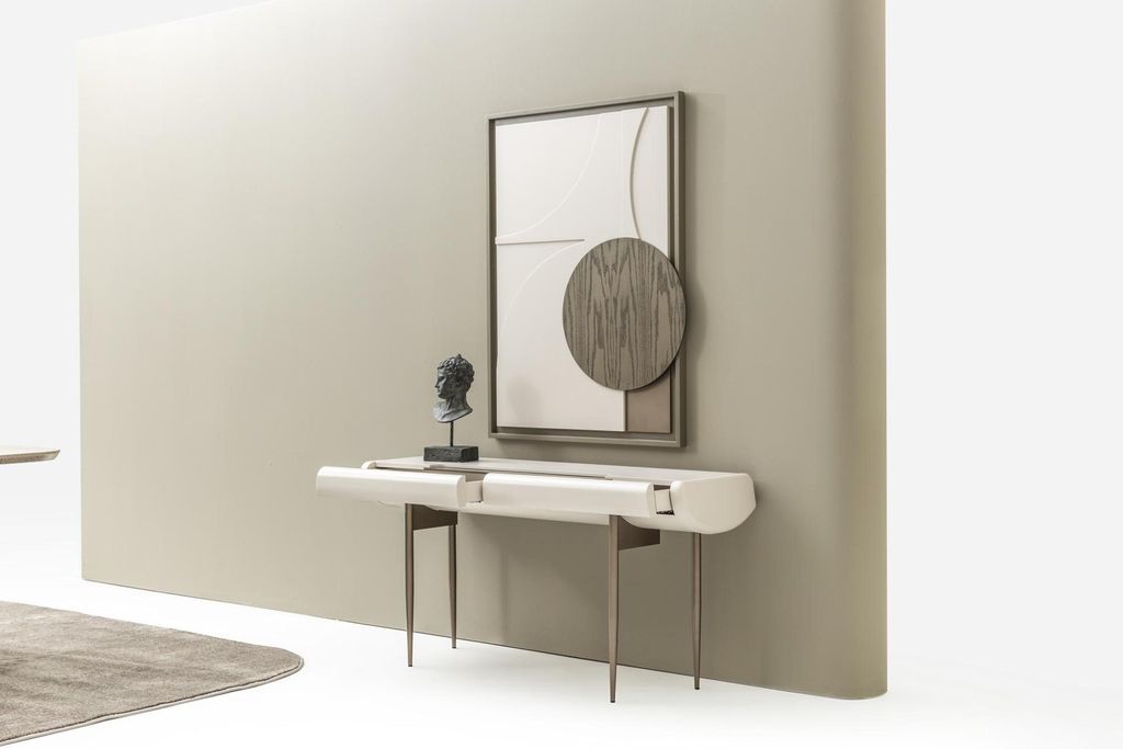 Schminktisch mit Gemälde Kosmetiktisch Modern Dekoration Design Möbel