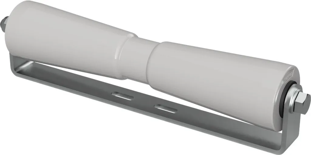 Rullo Barca SUPROD 400mm Poliuretano Grigio - Supporto Anti-Corrosione