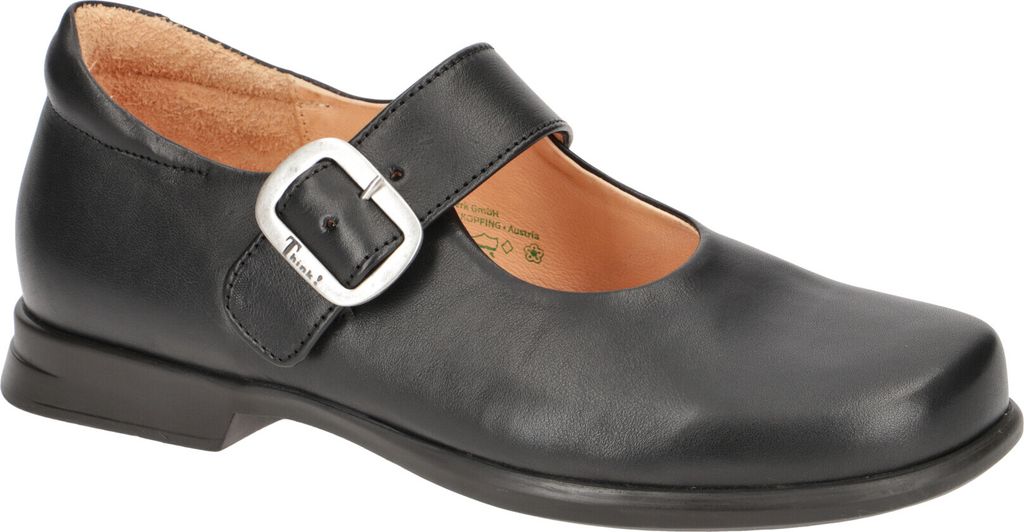 Think Spangenschuhe in schwarz, Gr. 39