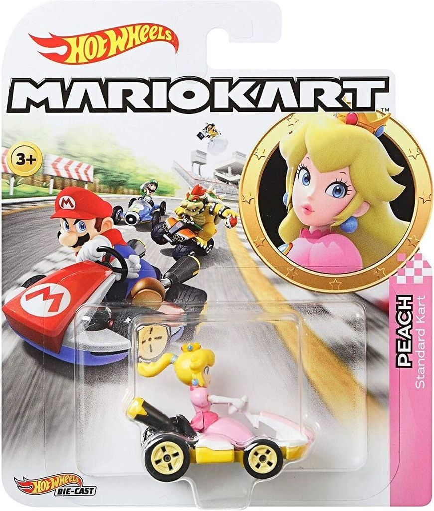 Réplica a escala 1:64 de Hot Wheels de Mario Kart, Imagen del producto 