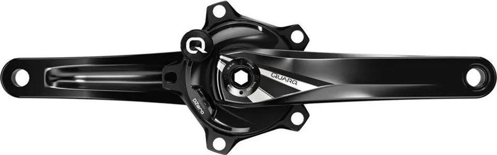 Sram Quarq Dzero Red 130 Gxp Kurbelgarnitur Mit Leistungsmesser Schwarz 175 mm Schwarz 175 mm