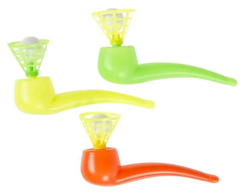 Blowpipe Ball avec 2 Billes Légères - Kit de Suspension d'Air en Bois