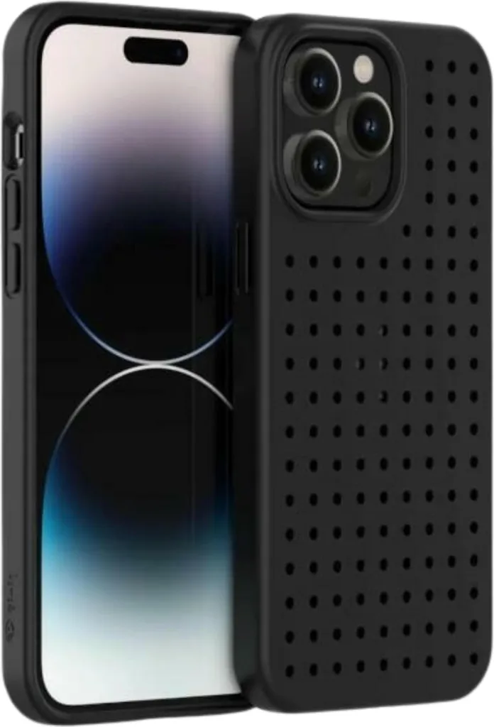 Custodia Pinit iPhone 14 Pro Max 6.7 Czarny Nero - Protezione 4m