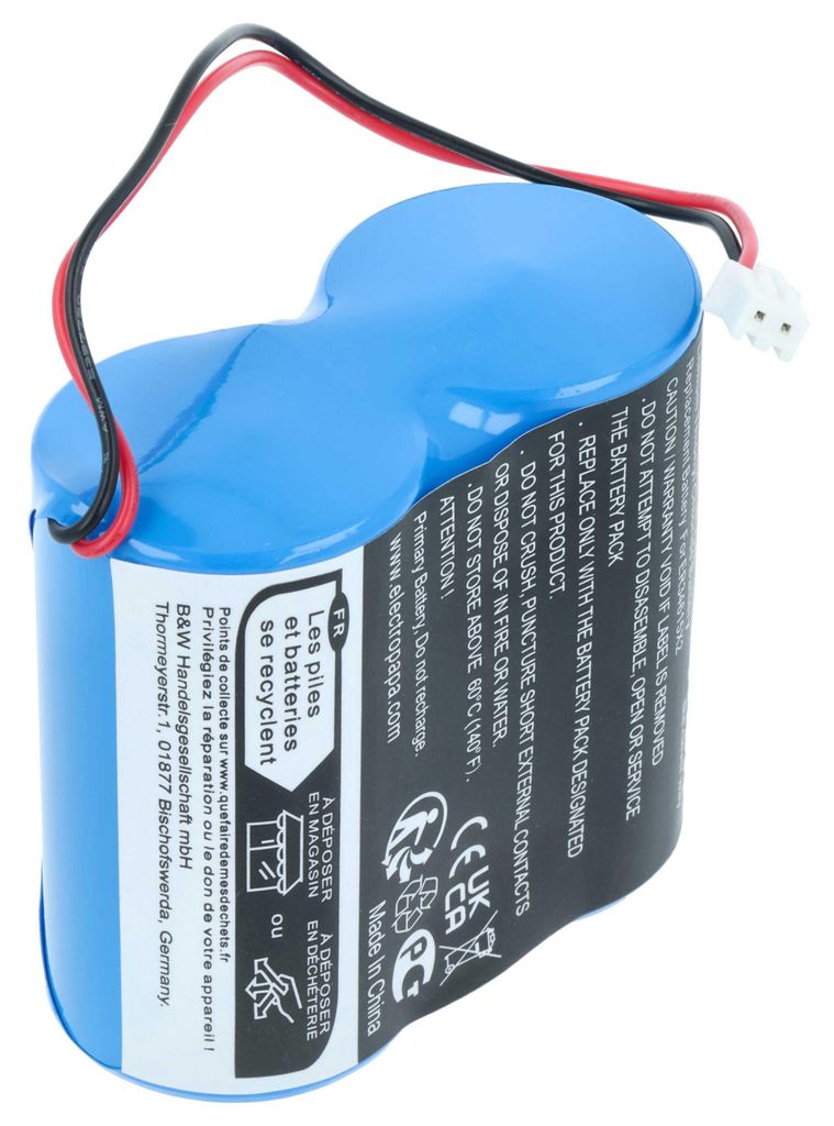 vhbw Batterie kompatibel mit Siemens MAG 8000 Messgerät Produktbild 
