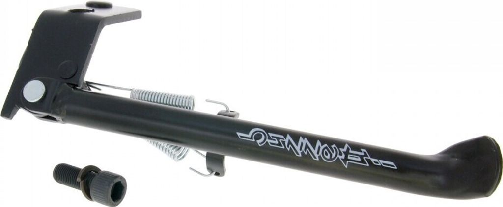 Buzzetti Seitenständer schwarz kompatibel mit MBK Booster, Yamaha BWs 12 Zoll