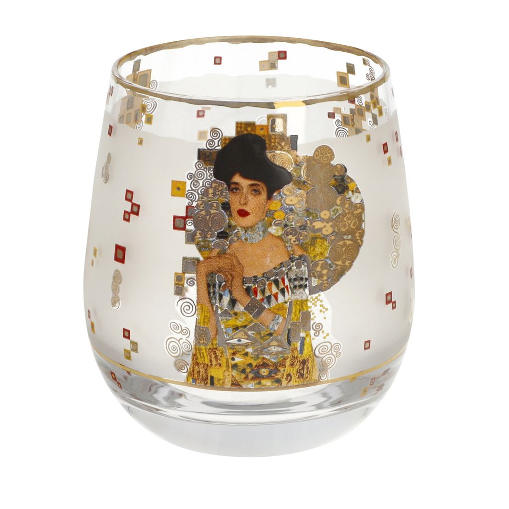 Goebel Gustav Klimt Adele (Windlicht, Glas)