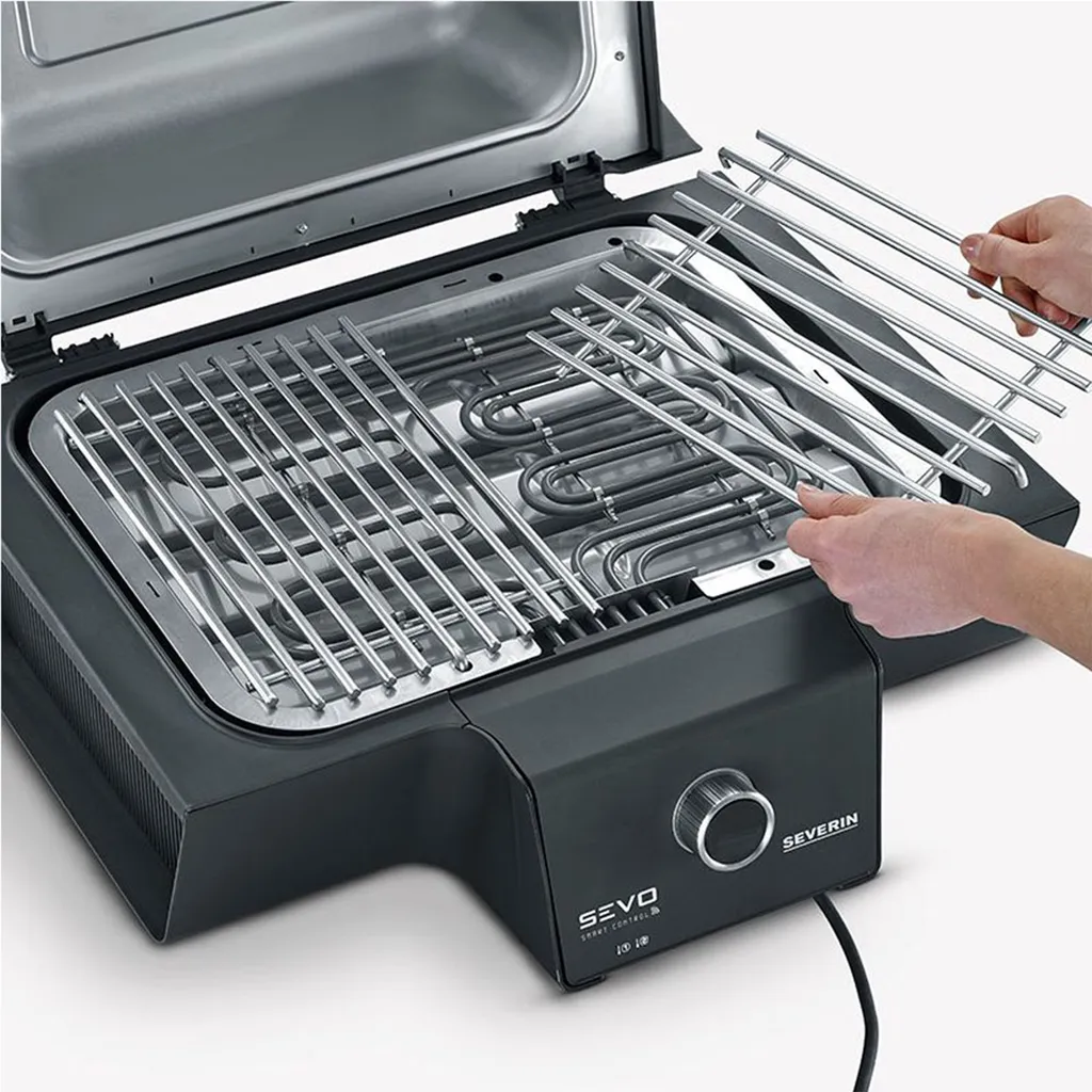 Gril électrique SEVERIN PG 8106 sans fumée avec contrôle de cuisson - 29
