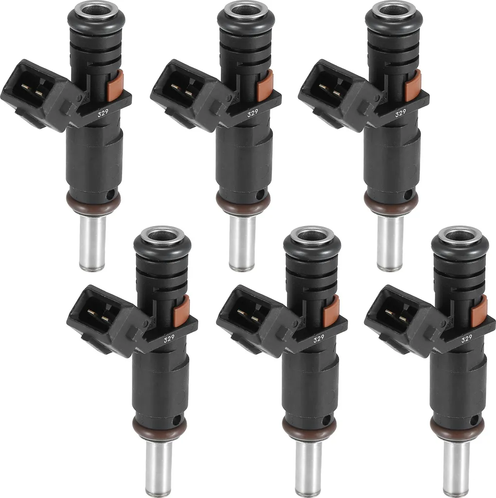 6 Injecteurs de Carburant Essence 7531634 pour BMW E87 E90 E60 E63 LCI - 2