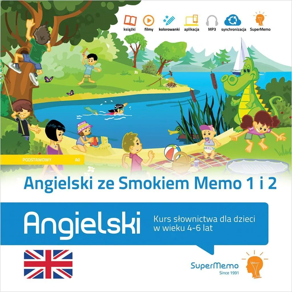 Cours de vocabulaire anglais Dragon Memo 1-2 avec méthode visuelle