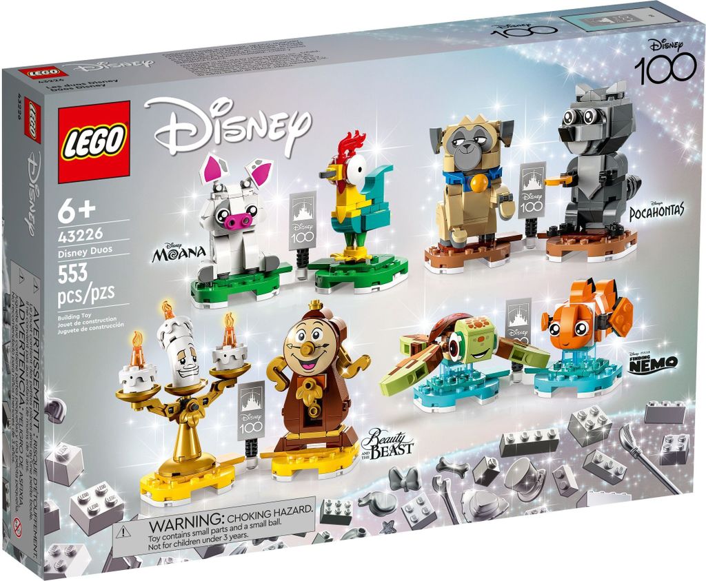 LEGO 43226 Disney: Disney Paare Set, 8 Figuren aus Findet Produktbild 