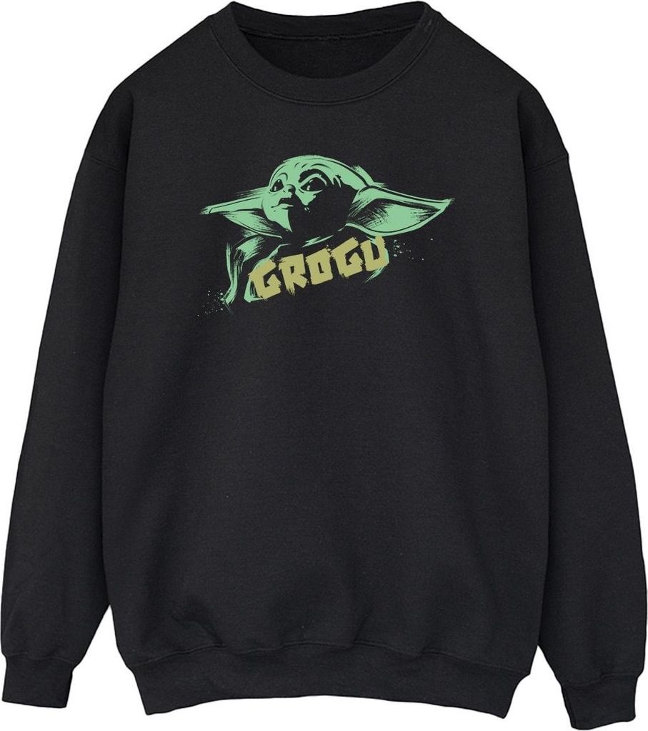 Star Wars - "The Mandalorian The Child" Sweatshirt für Herren BI46656 (XXL) (Schwarz)