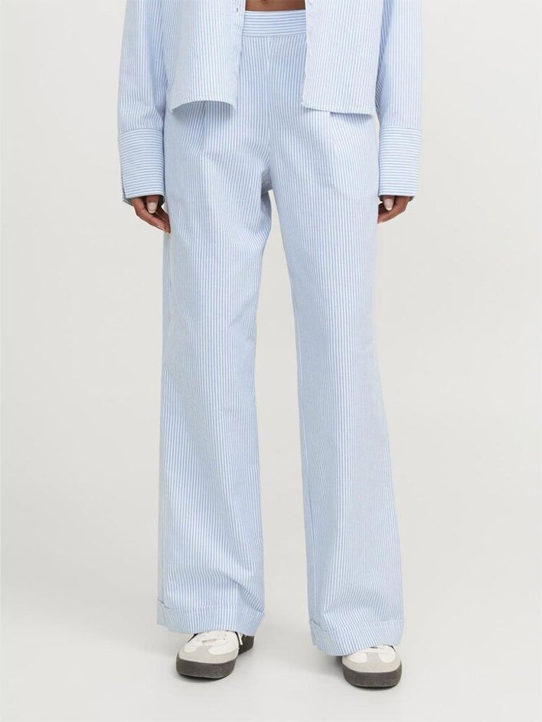 Jack & Jones Siva Oxford Jjxx Hosen Blau M Frau Blau M