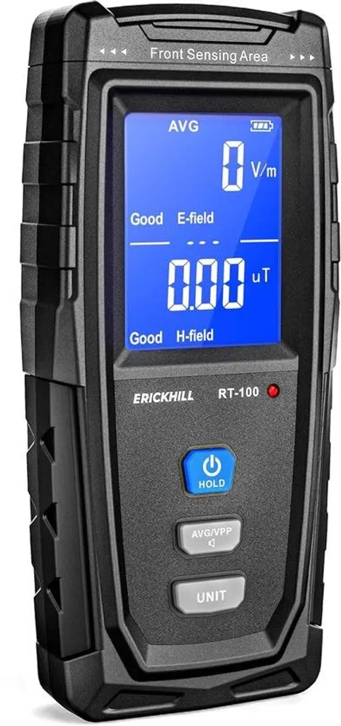 Testeur d'ondes électromagnétiques numérique avec écran LCD couleur 5cm