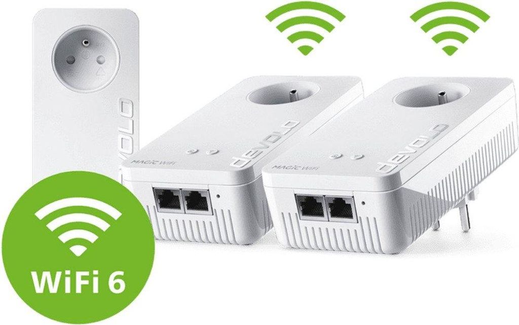 Devolo Magic 2 WiFi 6 next - Multiroom Kit, 3000 Mbit/s, Produktbild 
