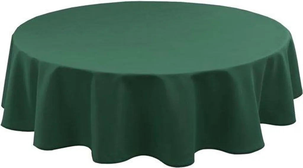 Nappe anti-tache verte 180 cm : la solution pour protéger votre table