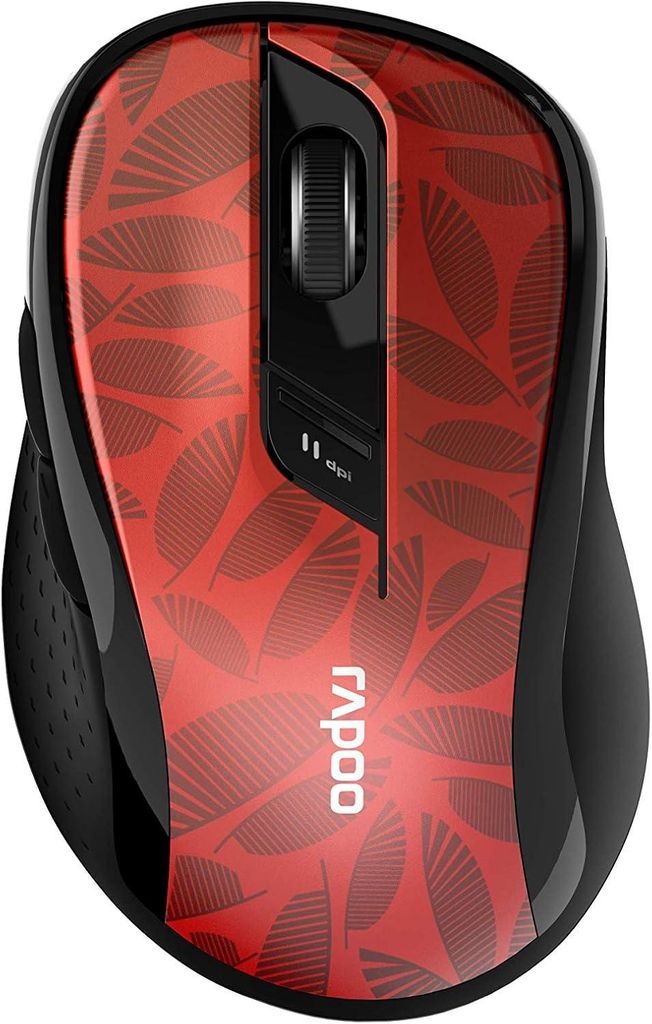 Multi-Mode Kabellose Maus wireless Mouse 1600 DPI Sensor 12 Monate Batterielaufzeit leise Tasten ergonomisch für Rechtshänder PC & Mac