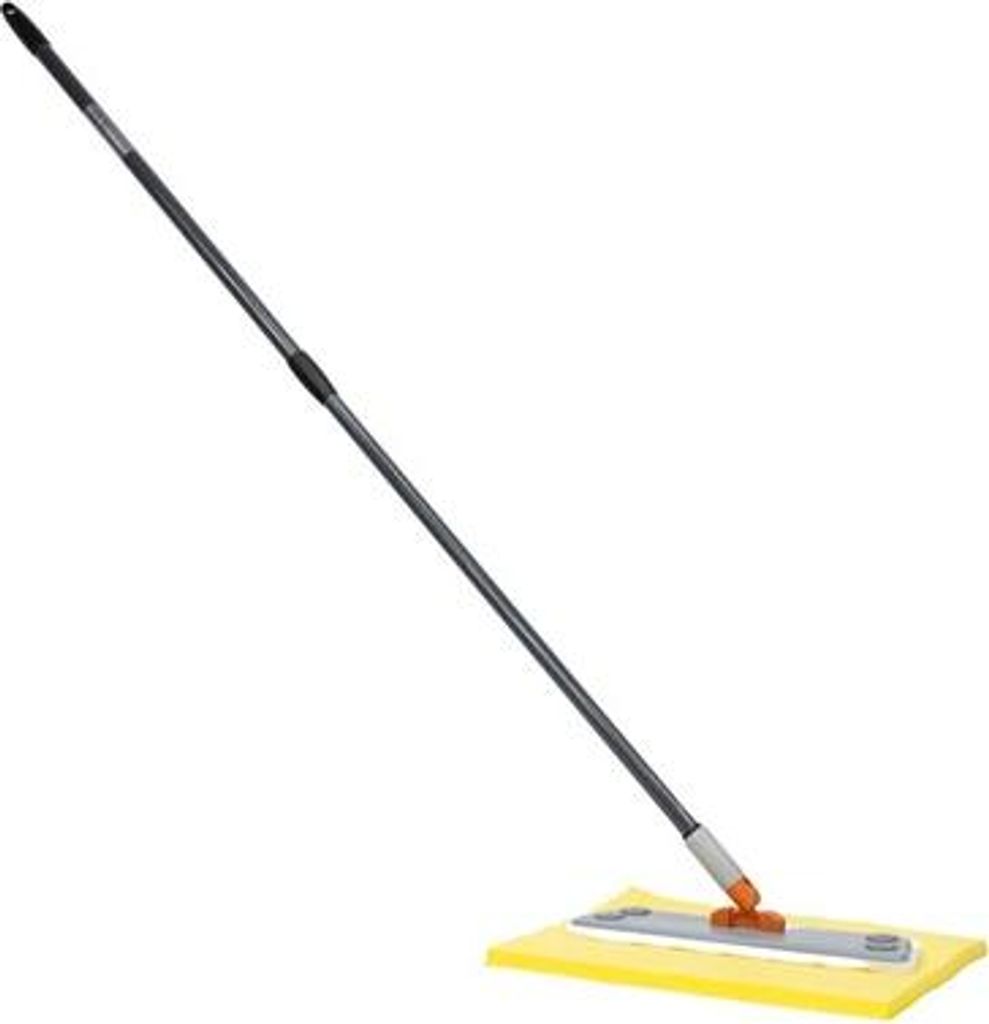 Flipper Bodenwischer Set: 40 cm Staubwischer + 50 Staubtücher - Ideal für Laminat, Vinyl & Steinböden