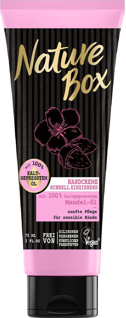 Nature Box Handcreme Mandel-Öl 75ml Pflege für die Hände