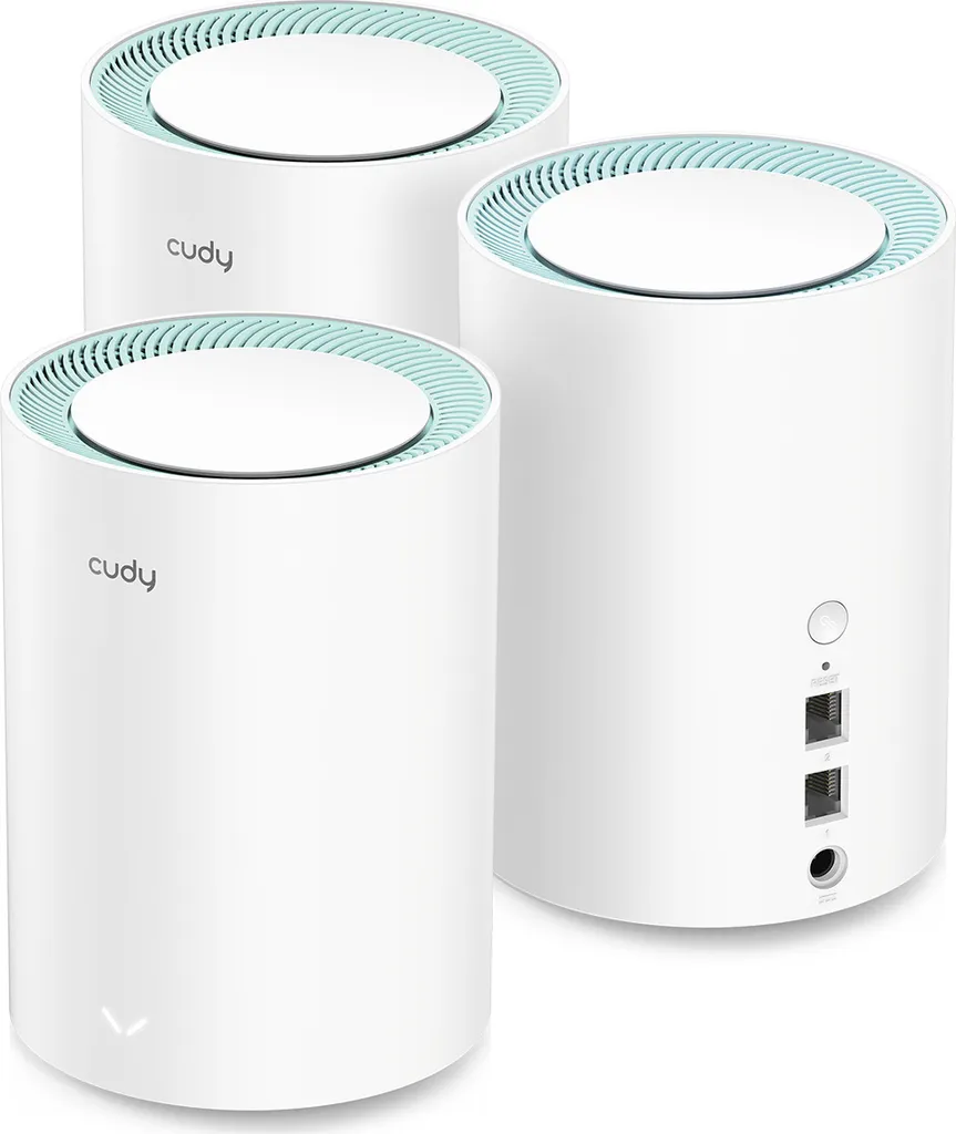 Système Wi-Fi Mesh Gigabit Cudy M1300 AC1200 Haute Performance 3 Unités