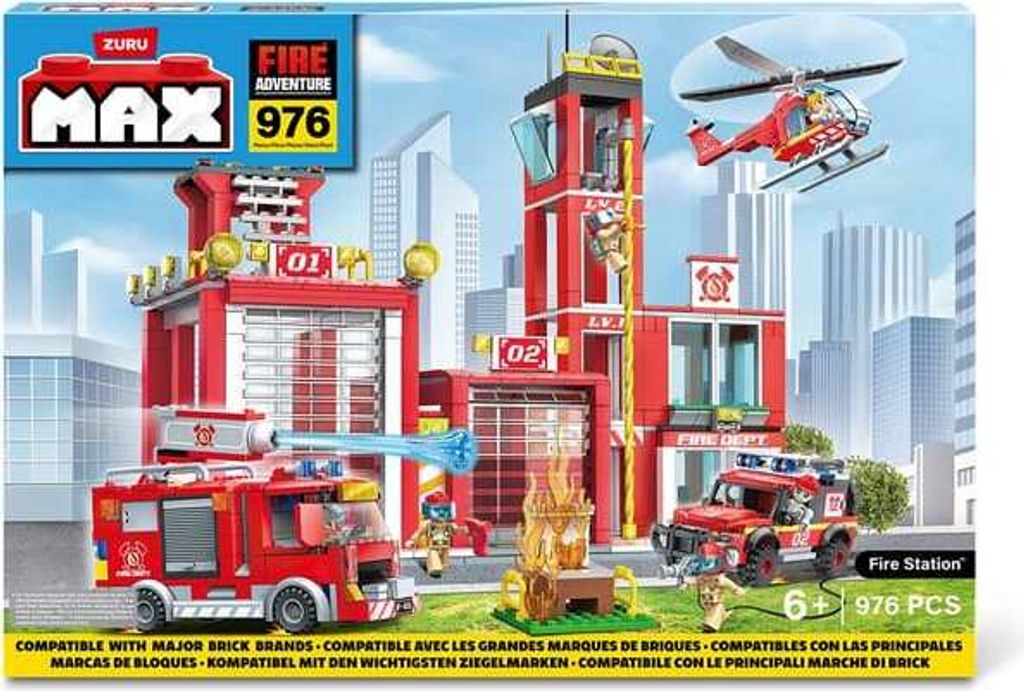 MAX Set de jeu - Station de pompiers Image du produit 