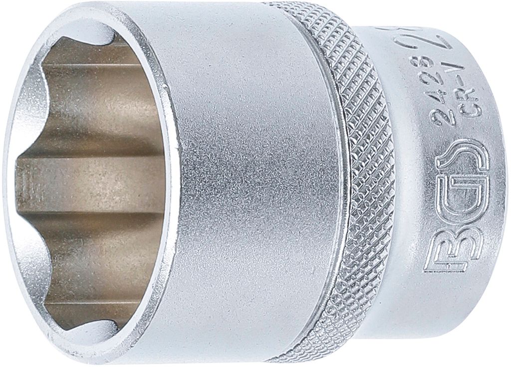 BGS 2428 Steckschlüssel-Einsatz Super Lock, Antrie b Innenvierkant 12,5 mm (1/2"), SW 28 mm