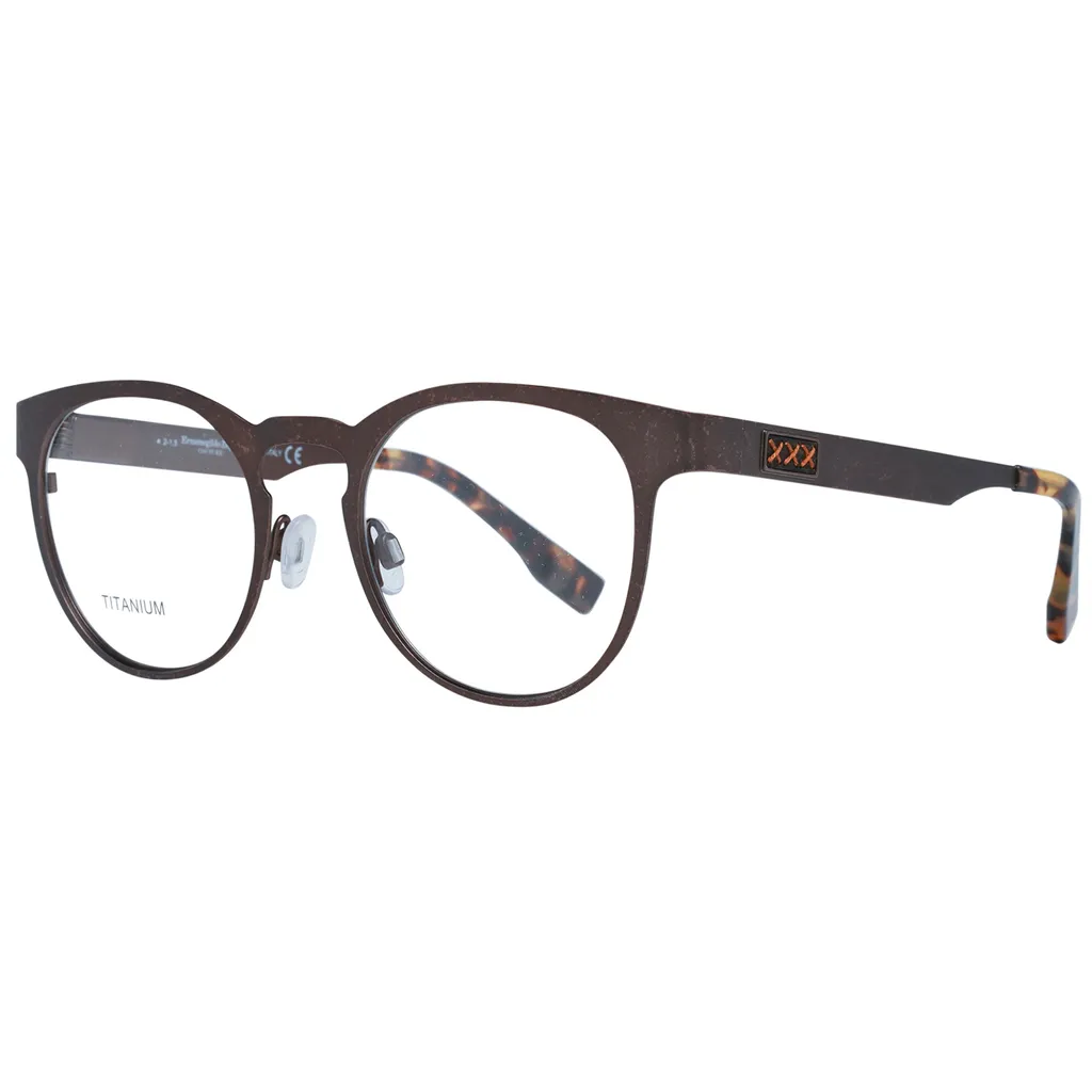 Lunettes de vue homme Zegna Couture ZC5003 48 titane gris anthracite