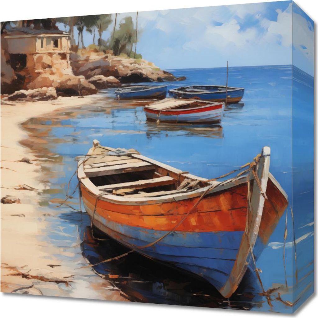 Bild 40x40cm Südküste