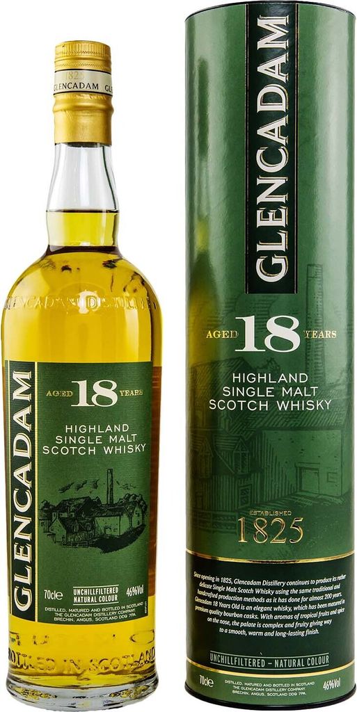 Glencadam 18 Jahre - Highland Single Malt Scotch Whisky