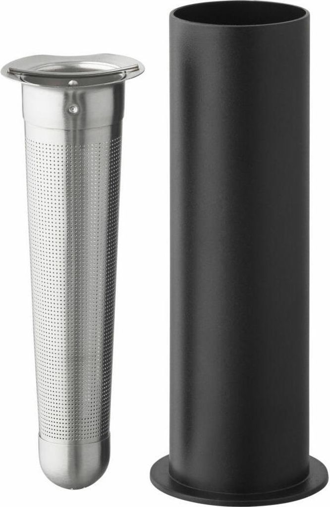Stelton Teesieb, Ø 6 cm Höhe 15,8 cm, Edelstahl, ABS Immagine del prodotto 