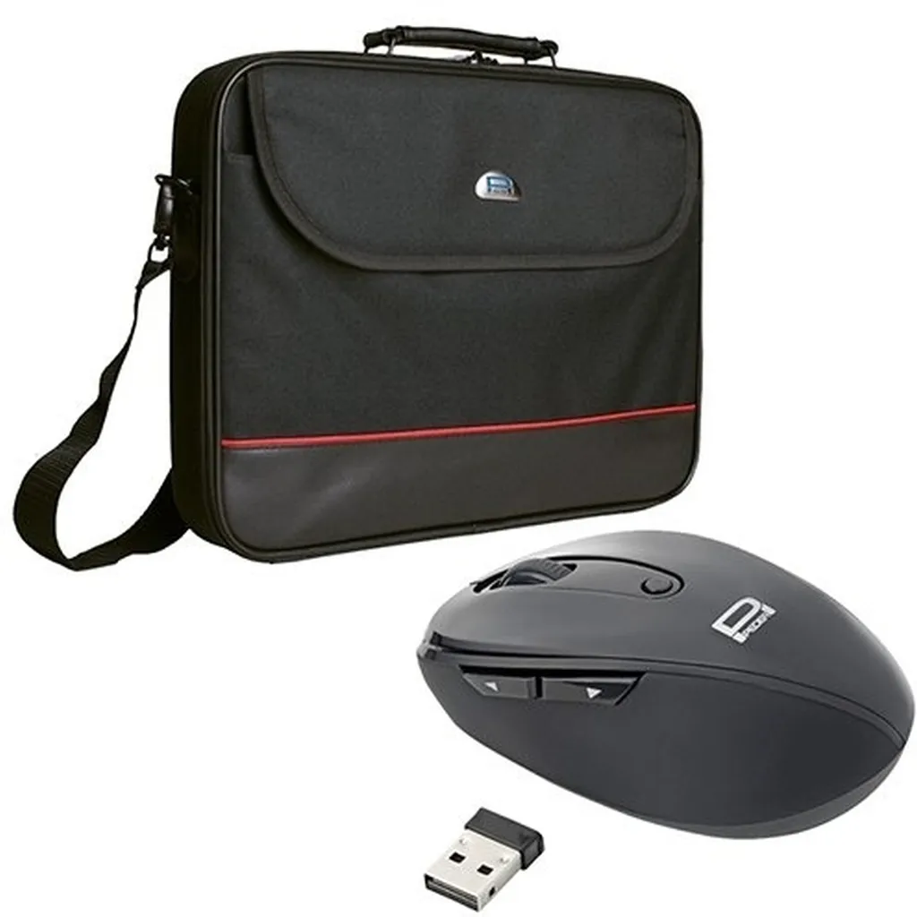 Pack Transport PC Portable 20.1 Pouces 51cm et Souris, Idéal Télétravail