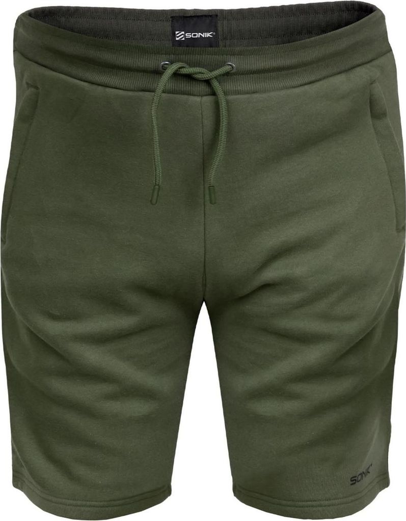 Sonik Green Fleece Shorts - Angelhose, Größe:XL Produktbild 