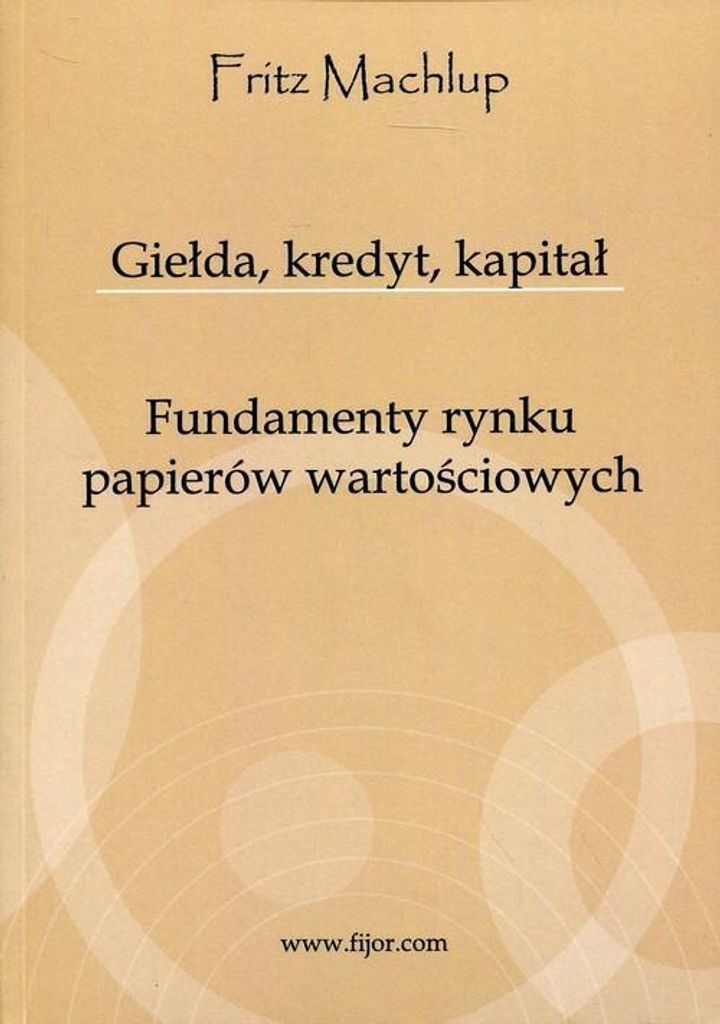 Gielda, kredyt, kapital
