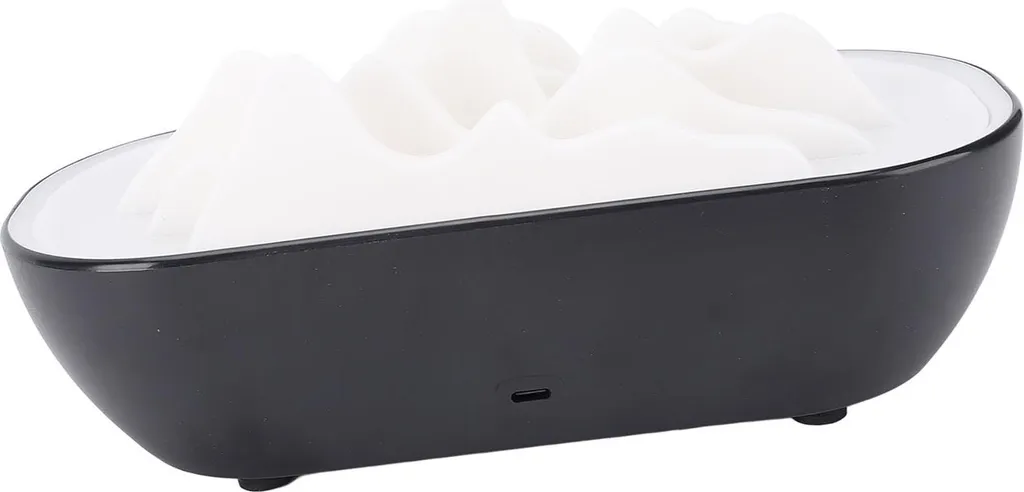 Diffuseur d'ambiance zen pour maison et bureau design montagne noir 300ml