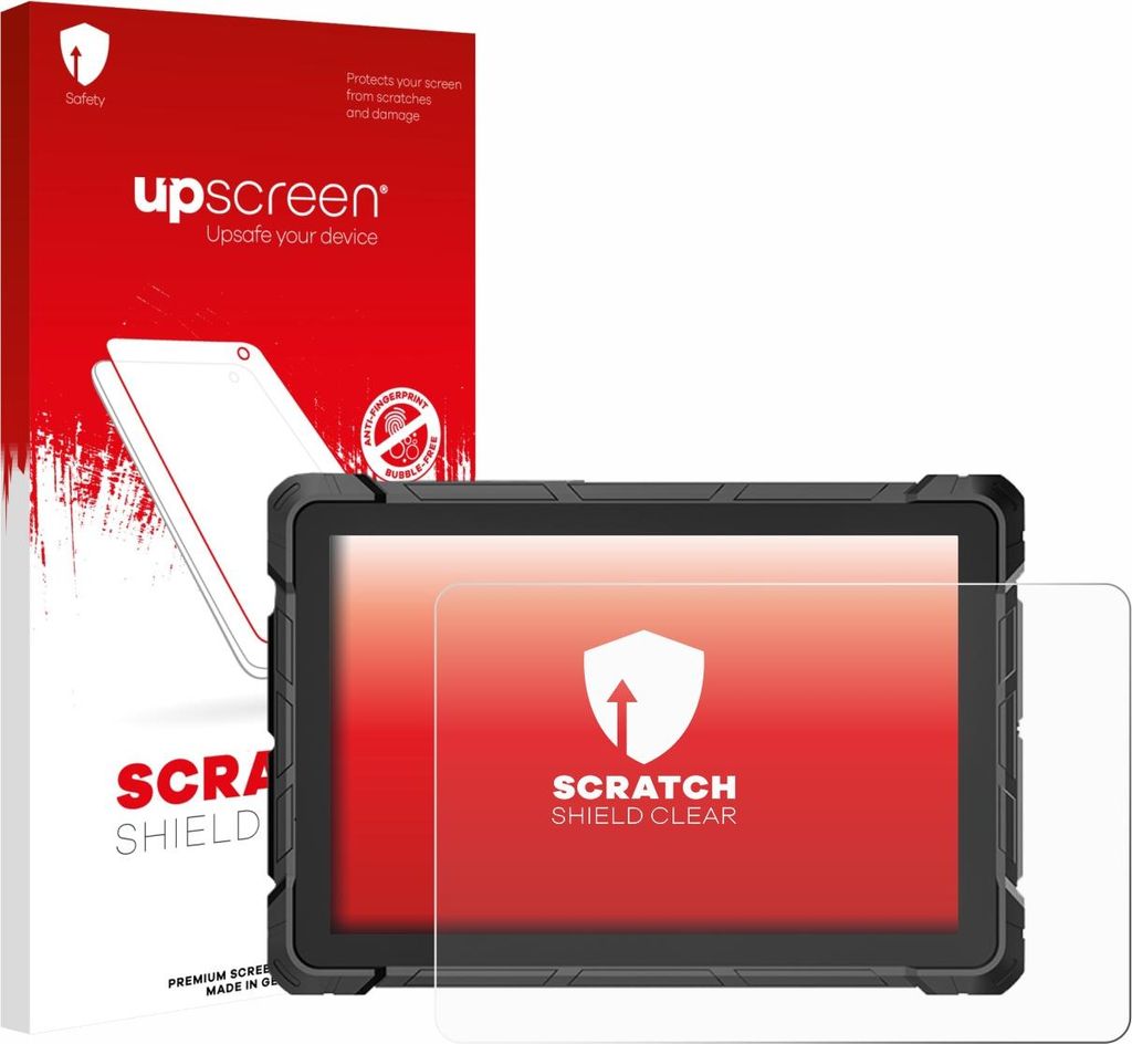 upscreen Schutzfolie für Higole F7G Rugged Tablet 10.1" Displayschutz Displayschutzfolie Folie Klar Transparent