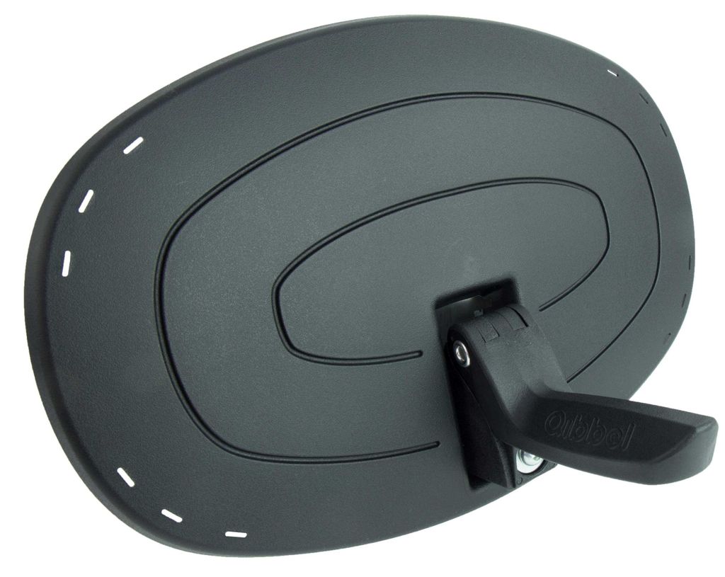 Qibbel Rücksitz-fußschutzplatten Junior 6+ Silber  Junge Produktbild 