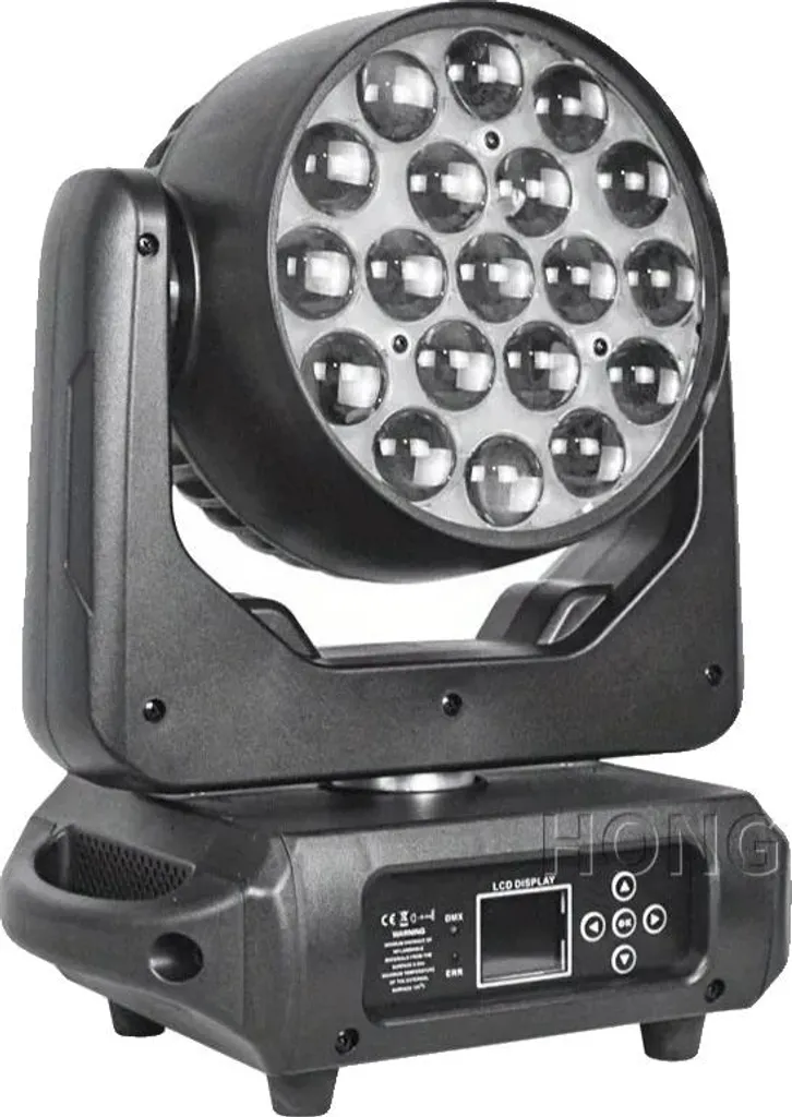 Projecteur de scène 19X15W LED : Finissez-en avec l'éclairage Faible