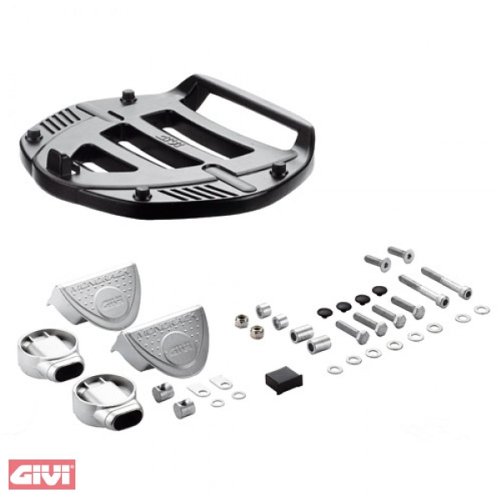 GIVI Kunststoff-Platten-Kit komplett für F-Träger für Monolock-Topcase / Max. Zuladung 3 kg