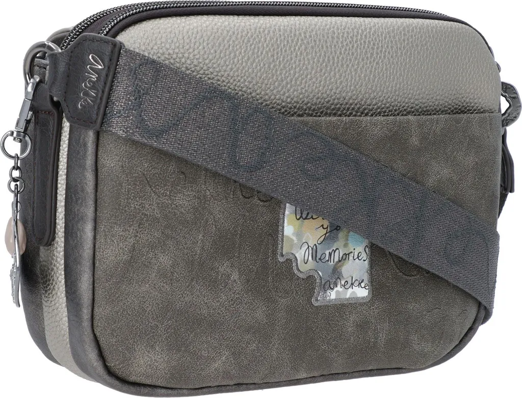 Anekke borsa a tracolla Real Oval Flap-Crossbody Bag Multicolor multicolore - 10